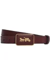 Grace Plaque Buckle Belt for Women (Color/Size/Material)