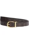 Women's Reversible Leather Belt - Cut To Size for Perfect Fit