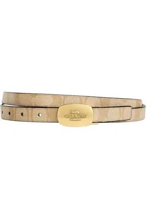 Women's Reversible Belt, Cut To Size, Signature Buckle 1 Women's Reversible Belt, Cut To Size, Signature Buckle