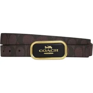 Women's Signature Buckle Cut-to-Size Morgan Leather Belt