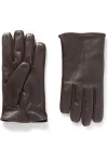 Premium Leather and Suede Gloves for Winter Warmth